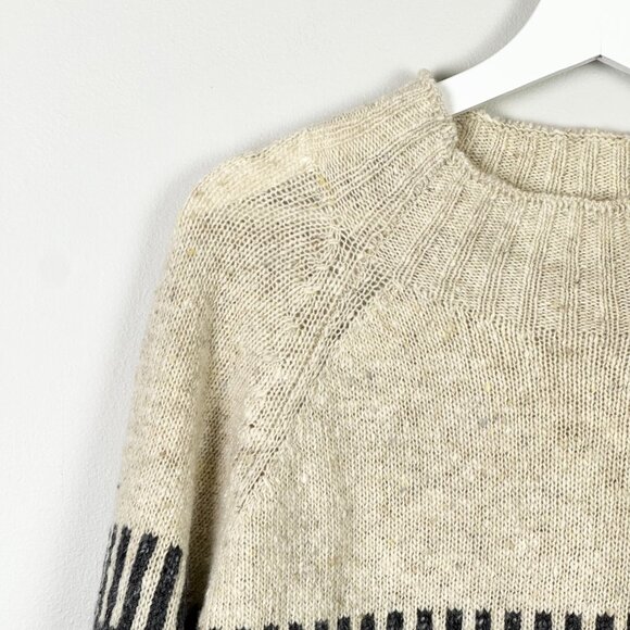 Celtic & Co Donegal Wool Mock Neck Sweater - Picture 3 of 9